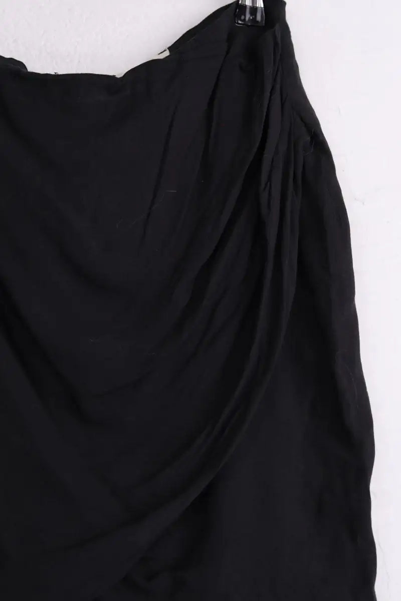 Mini jupe American Vintage Noir en Viscose
