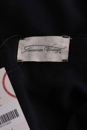 Mini jupe American Vintage Noir en Viscose