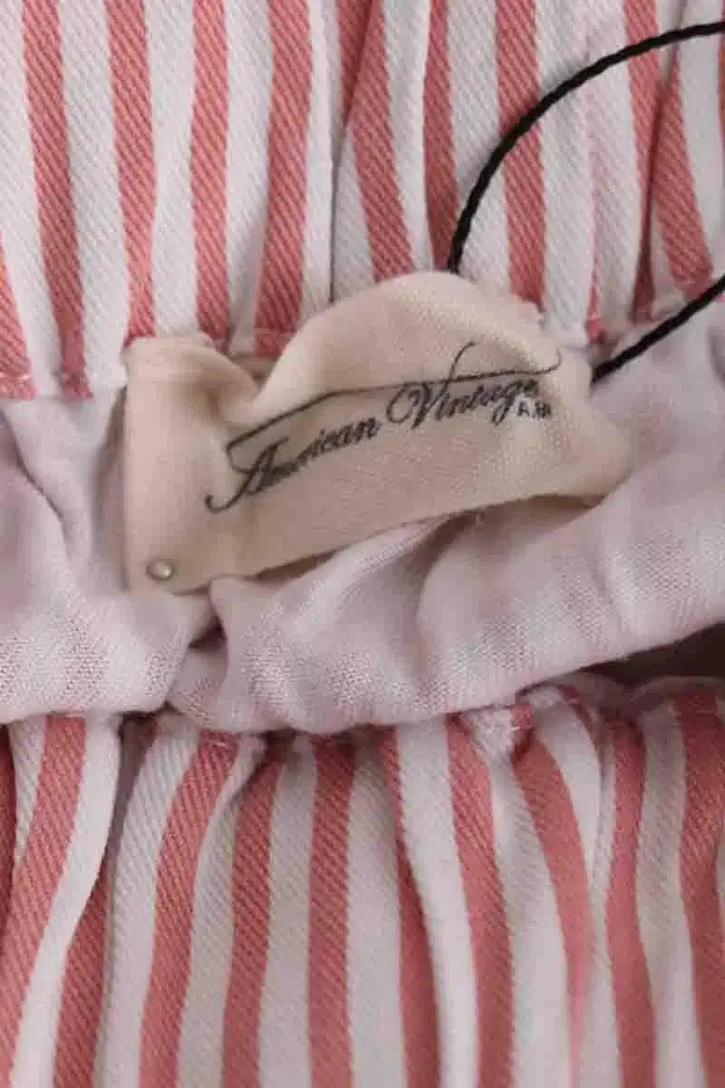 Mini jupe American Vintage Rose en Coton