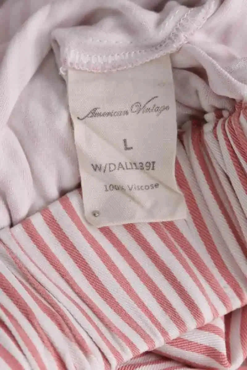 Mini jupe American Vintage Rose en Coton