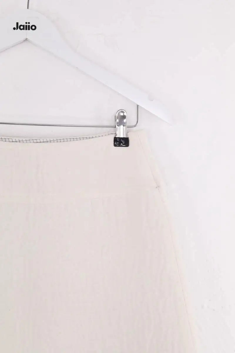 Mini jupe APC Blanc en Synthétique