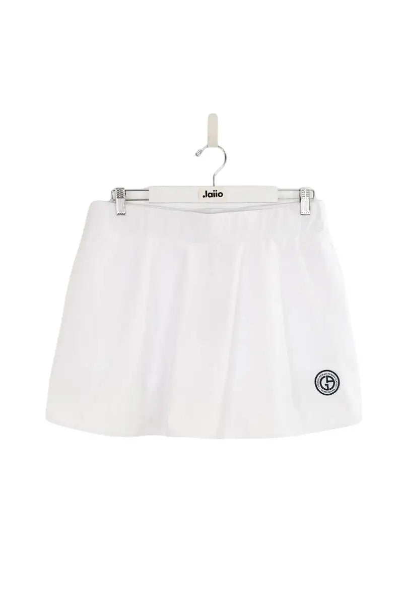 Mini jupe Armani Blanc en Polyester, taille XXL - Seconde Main