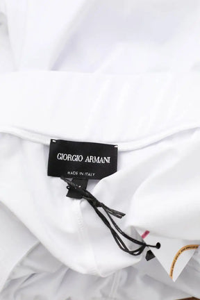 Mini jupe Armani Blanc en Polyester