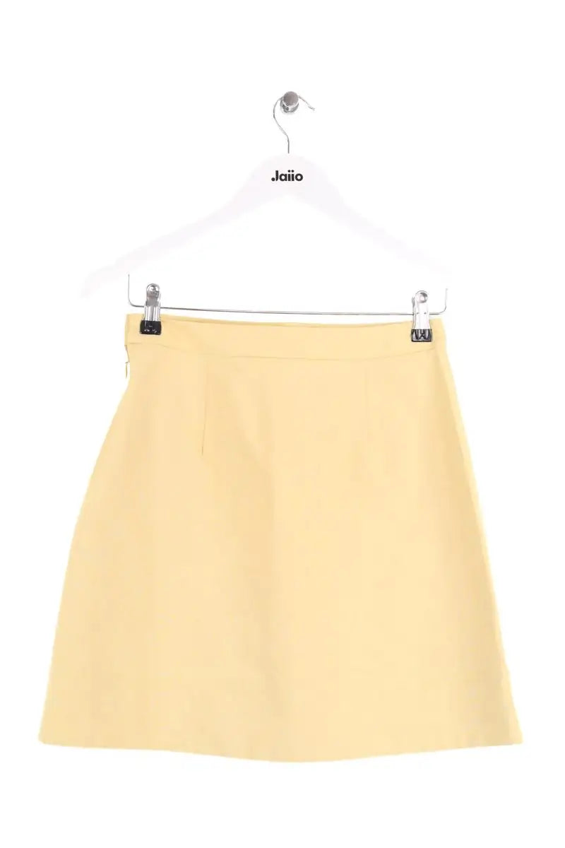 Mini jupe Aspesi Jaune en Coton