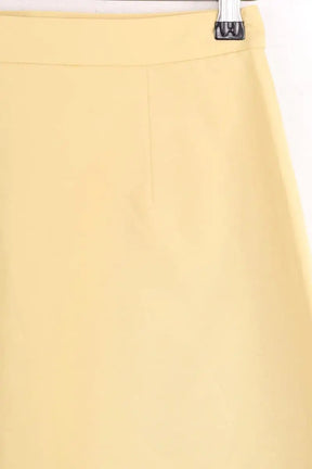 Mini jupe Aspesi Jaune en Coton
