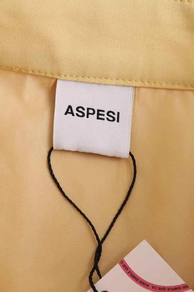 Mini jupe Aspesi Jaune en Coton