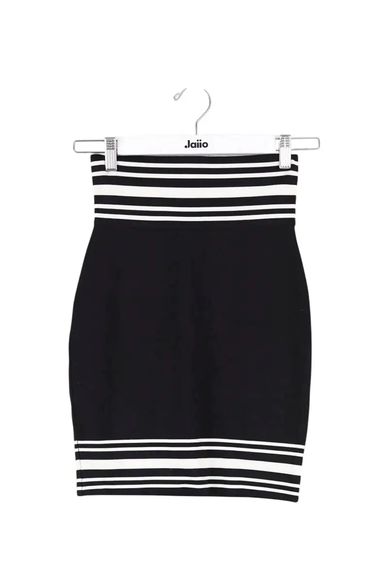 Mini jupe Balmain Noir en Viscose, taille S - Seconde Main