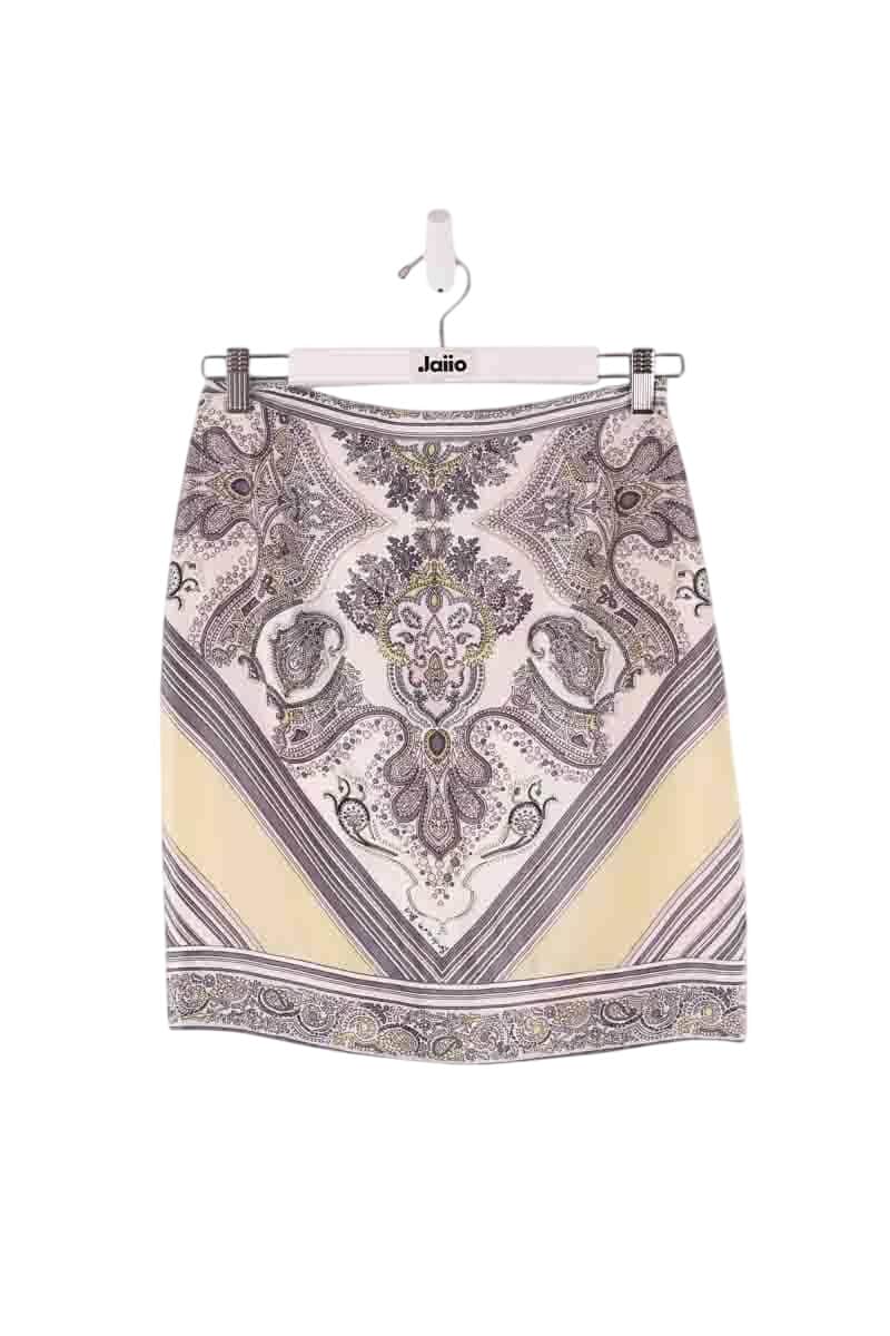 Mini jupe Barbara Bui Beige en Soie, taille M - Seconde Main