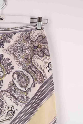 Mini jupe Barbara Bui Beige en Soie