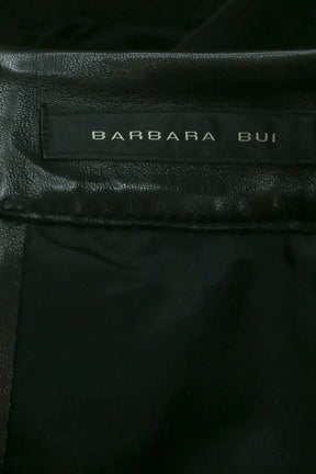 Mini jupe Barbara Bui Noir en Cuir