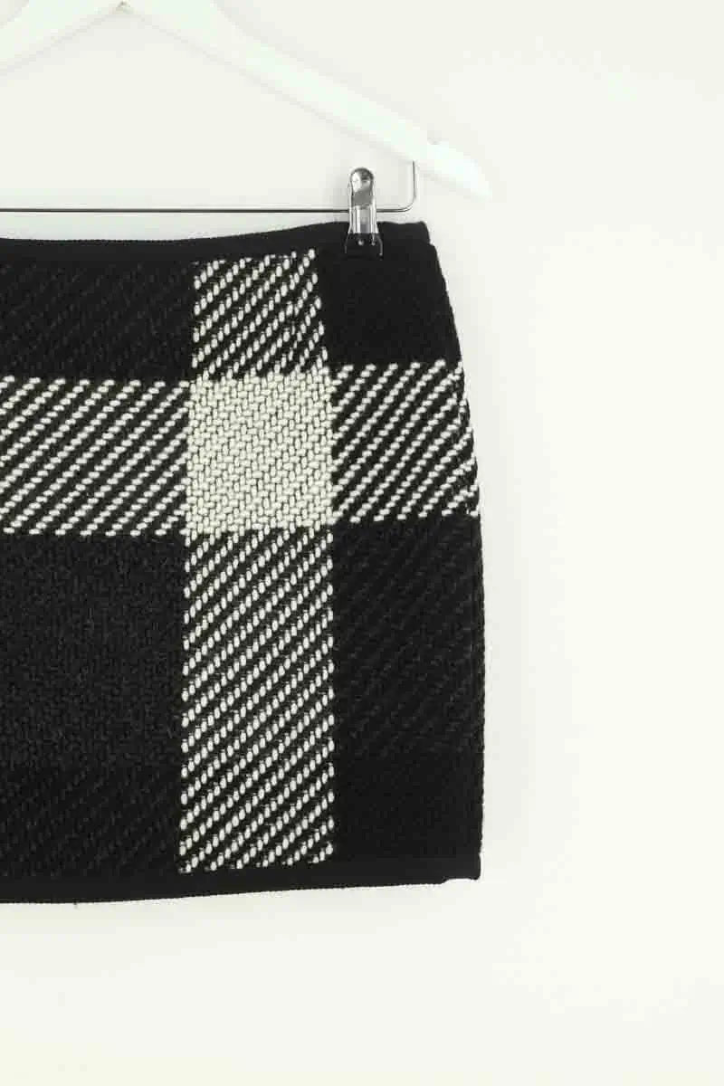 Mini jupe Barbara Bui Noir en Laine