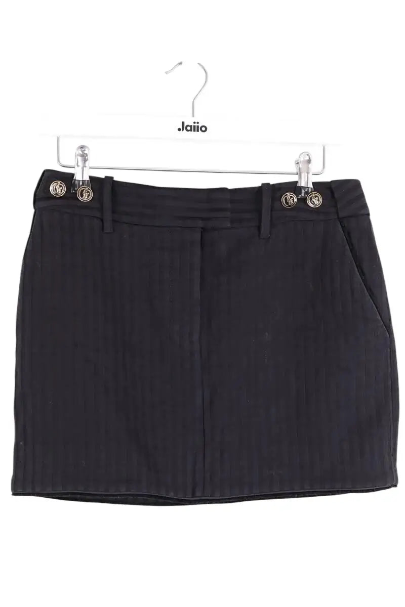 Mini jupe Barbara Bui Noir en Synthétique, taille S - Seconde Main