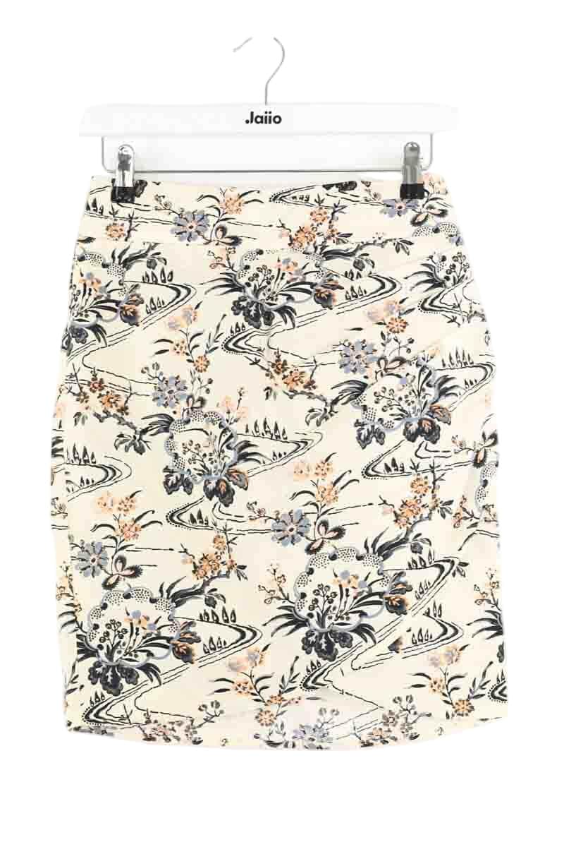 Mini jupe Ba&Sh Ecru en Coton, taille S - Seconde Main