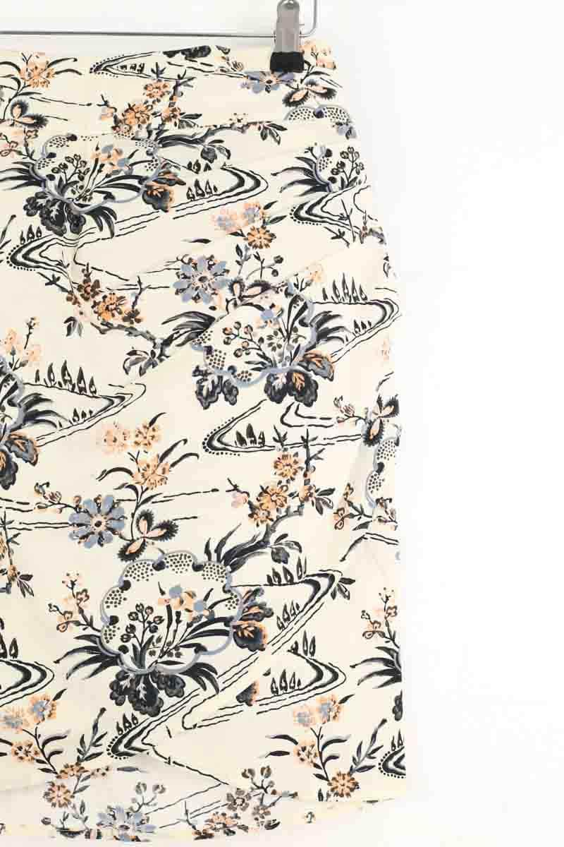 Mini jupe Ba&Sh Ecru en Coton