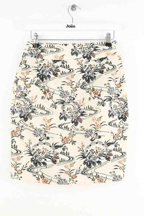 Mini jupe Ba&Sh Ecru en Coton