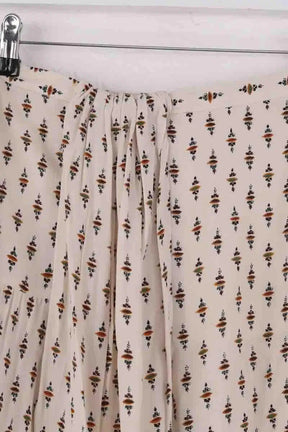 Mini jupe Ba&Sh Evans Ecru en Viscose