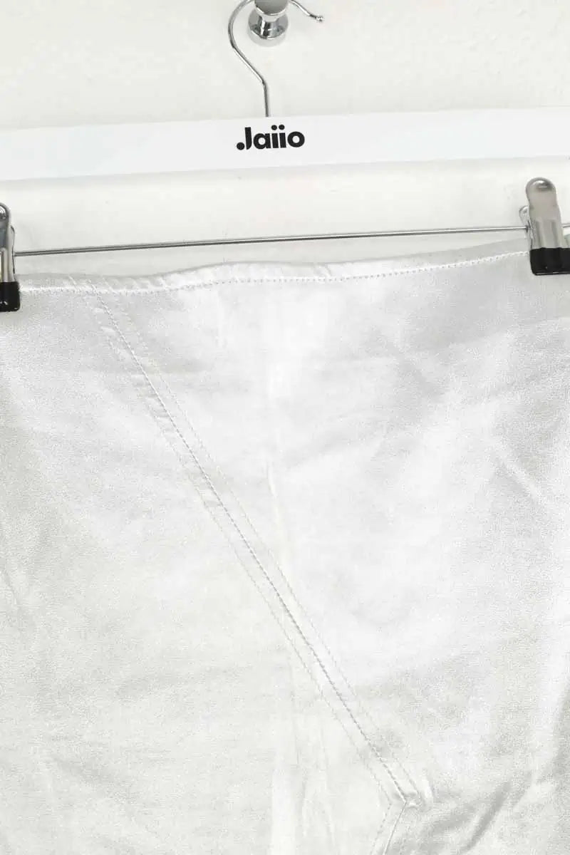 Mini jupe Bash Gris en Cuir