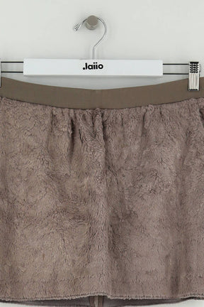 Mini jupe Bash Marron en Polyester