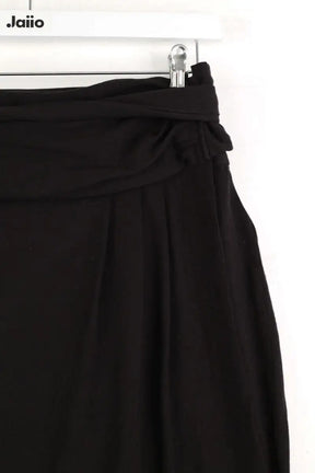 Mini jupe Ba&Sh Noir en Coton