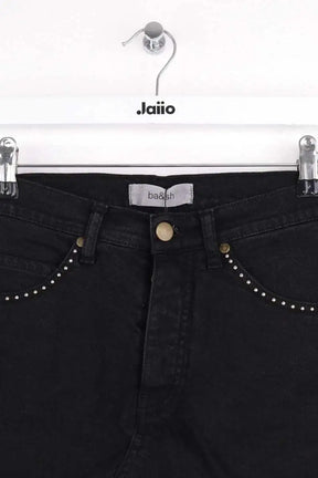 Mini jupe Ba&Sh Noir en Coton