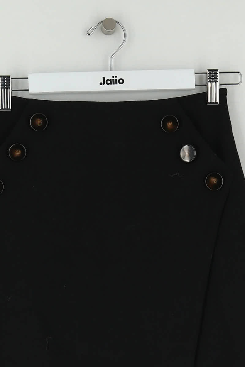 Mini jupe Bash Noir en Polyester