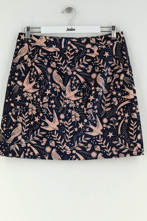 Mini jupe Boden Marine en Coton