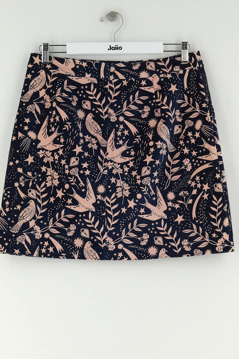 Mini jupe Boden Marine en Coton
