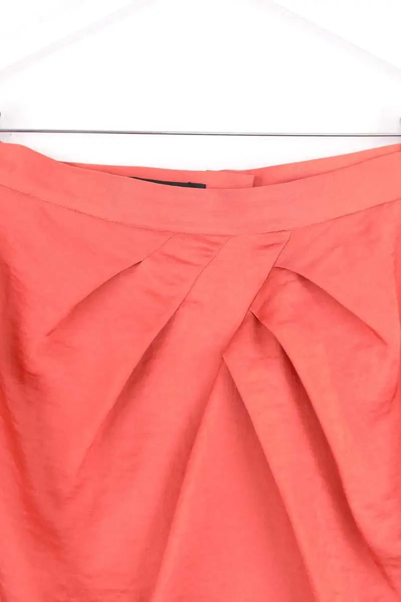 Mini jupe Bruuns Bazaar Orange en Synthétique