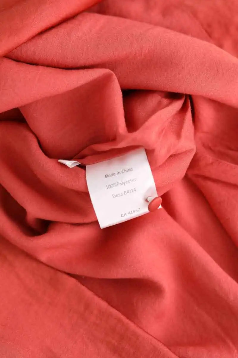 Mini jupe Bruuns Bazaar Orange en Synthétique