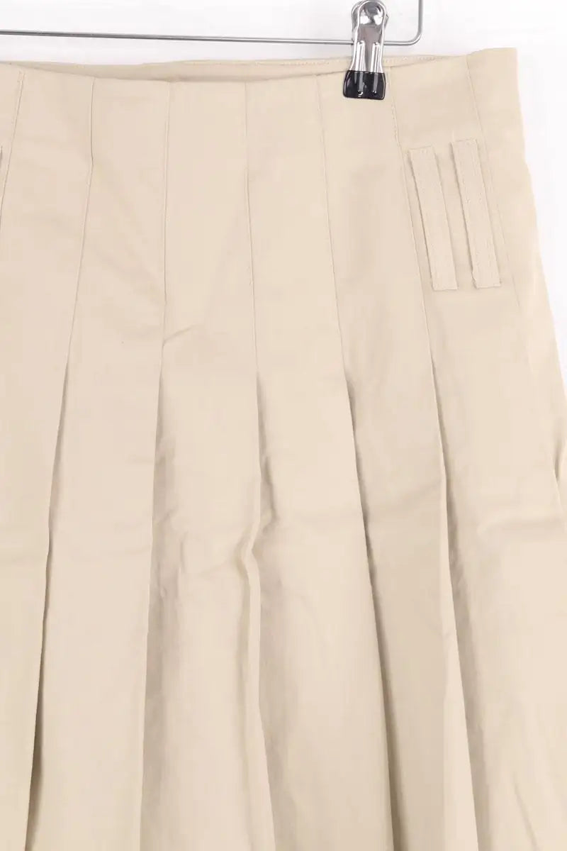 Mini jupe Burberry Beige en Coton