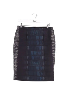 Mini jupe Cedric Charlier Anthracite en Laine, taille M - Seconde Main
