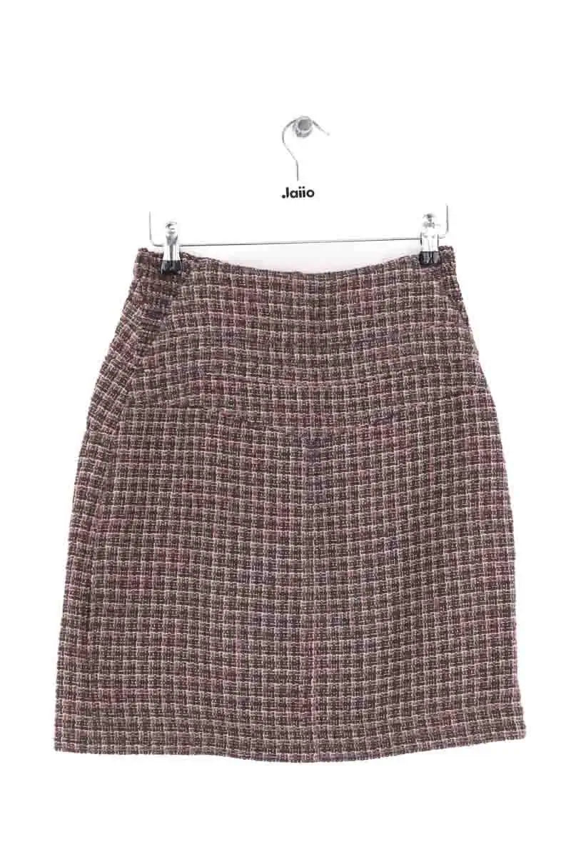 Mini jupe Chanel Marron en Tweed