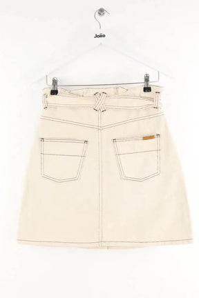 Mini jupe Claudie Pierlot Beige en Coton