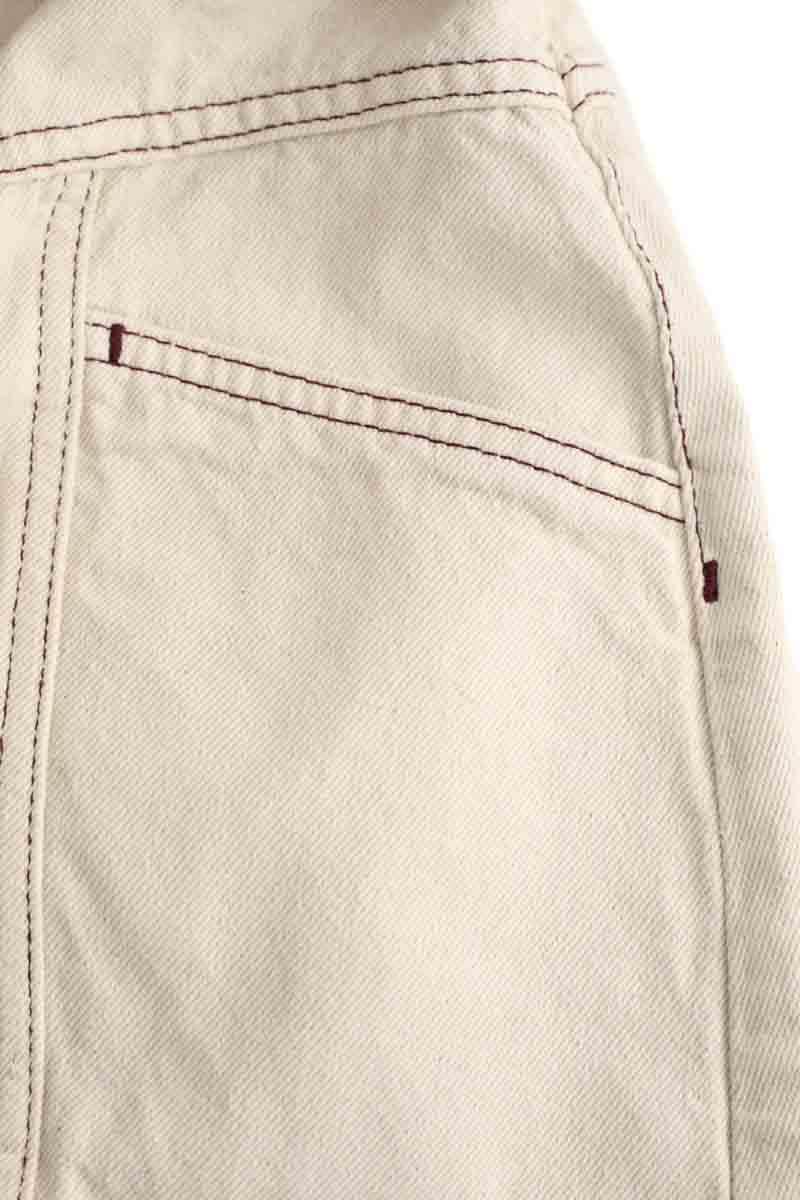 Mini jupe Claudie Pierlot Beige en Coton