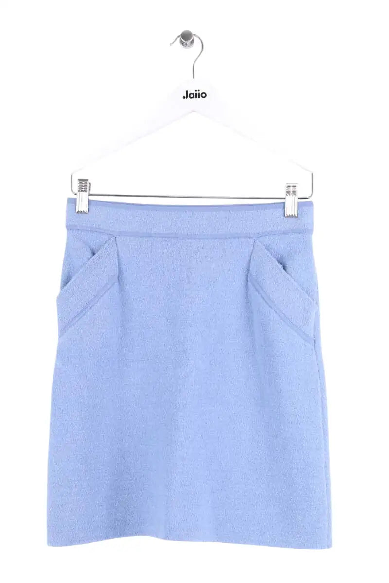 Mini jupe Claudie Pierlot Bleu en Coton, taille S - Seconde Main