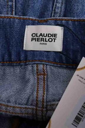 Mini jupe Claudie Pierlot Bleu en Coton