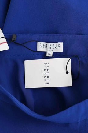 Mini jupe Claudie Pierlot Bleu en Synthétique