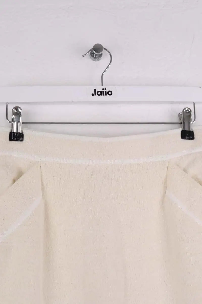 Mini jupe Claudie Pierlot Ecru en Coton