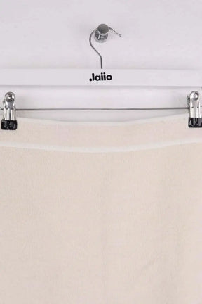 Mini jupe Claudie Pierlot Ecru en Coton