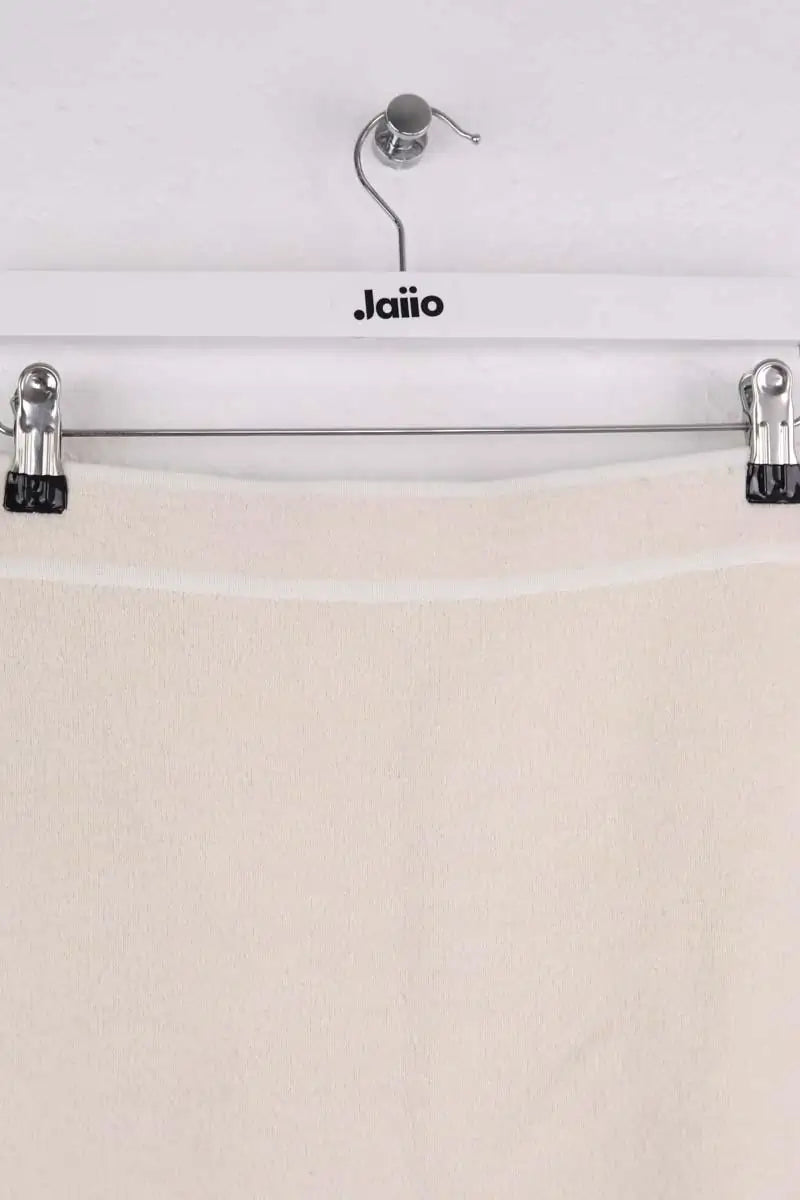 Mini jupe Claudie Pierlot Ecru en Coton