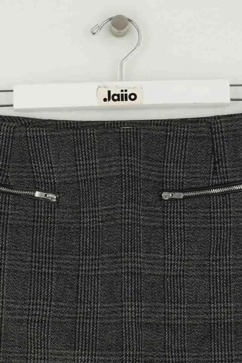 Mini jupe Claudie Pierlot Gris en Synthétique