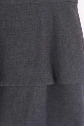Mini jupe Claudie Pierlot Gris en Synthétique