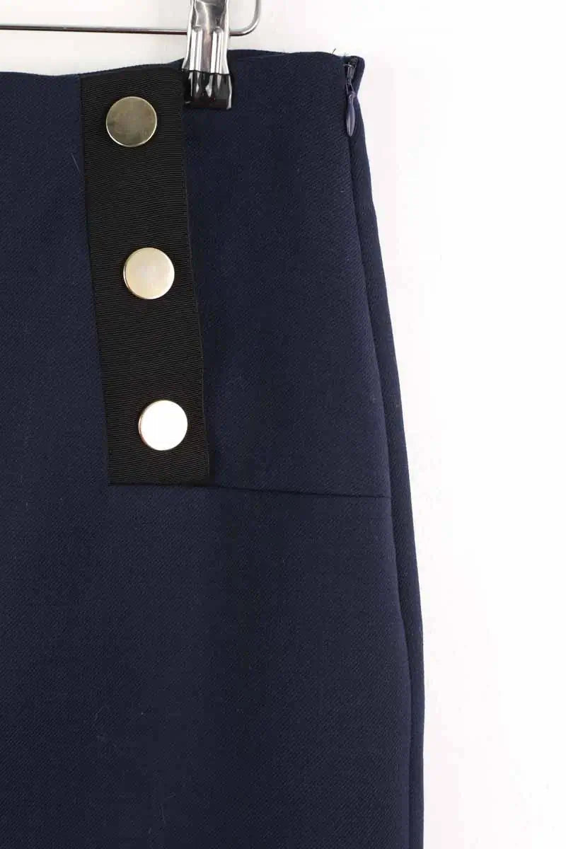 Mini jupe Claudie Pierlot Marine en Polyester