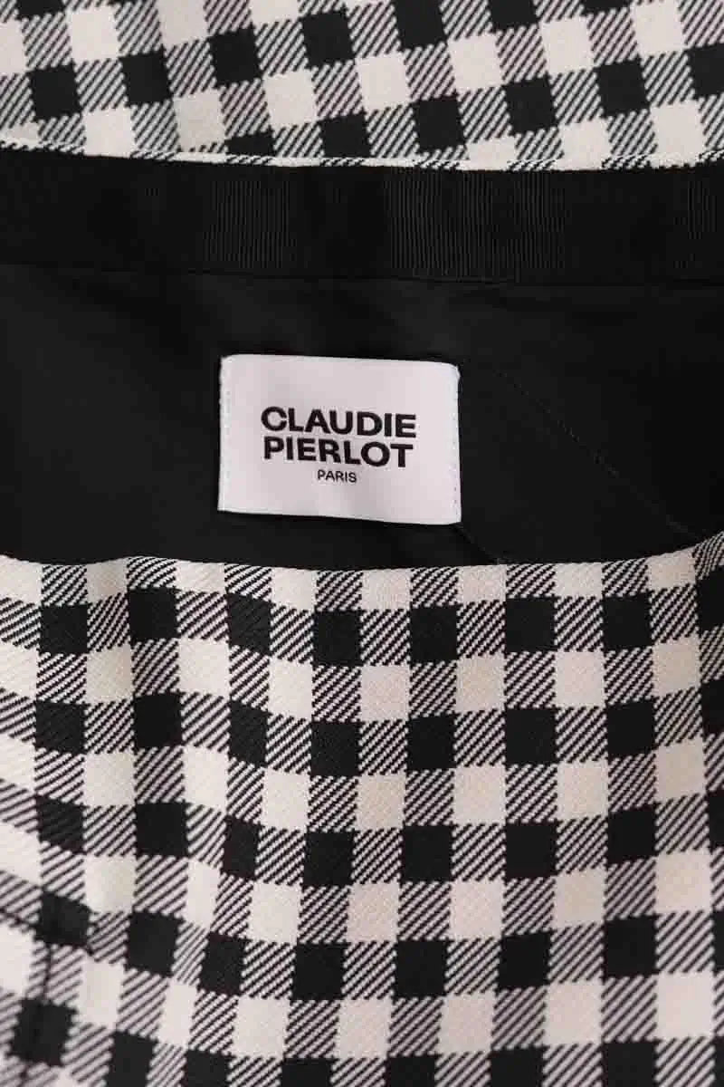 Mini jupe Claudie Pierlot Noir en Synthétique