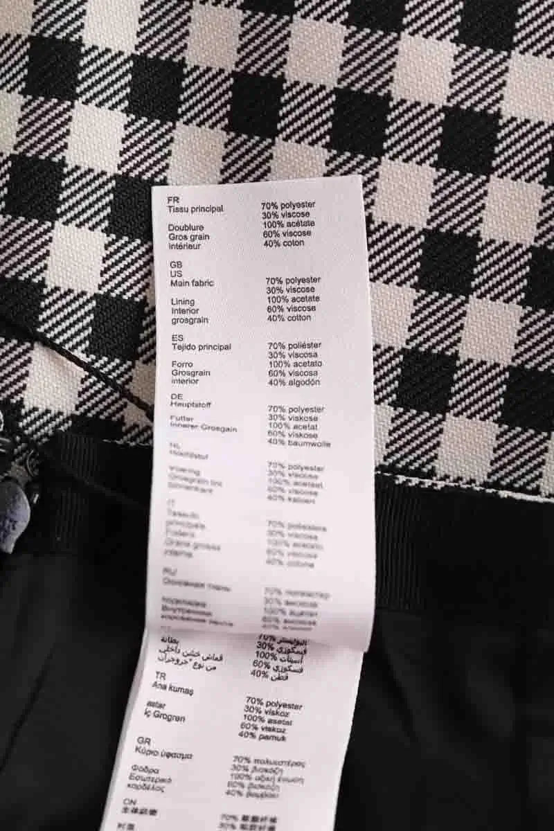 Mini jupe Claudie Pierlot Noir en Synthétique