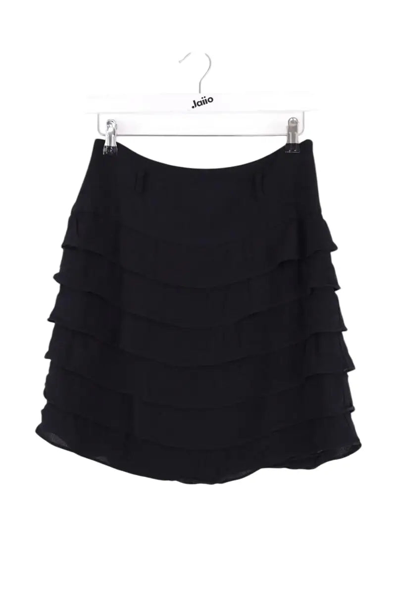 Mini jupe Claudie Pierlot Noir en Synthétique, taille S - Seconde Main