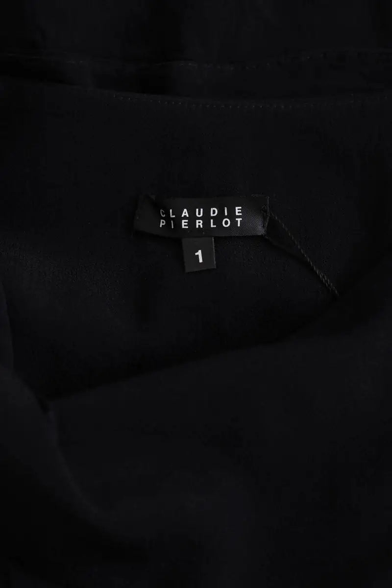 Mini jupe Claudie Pierlot Noir en Synthétique