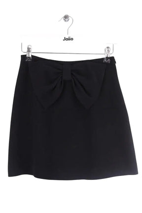 Mini jupe Claudie Pierlot Noir en Synthétique, taille XXS - Seconde Main
