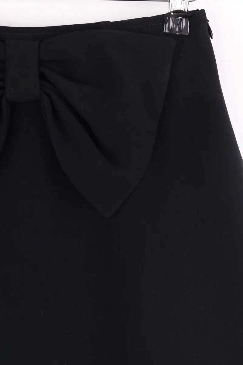 Mini jupe Claudie Pierlot Noir en Synthétique