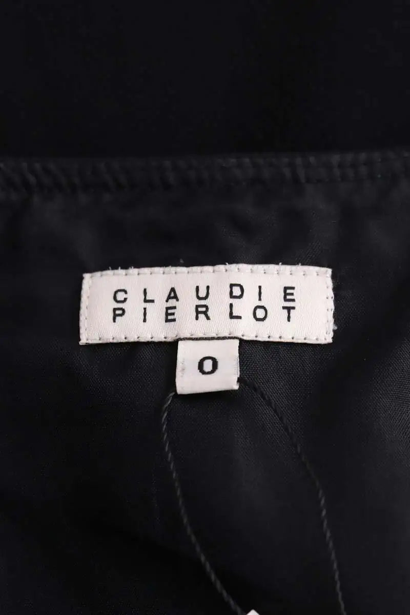 Mini jupe Claudie Pierlot Noir en Synthétique